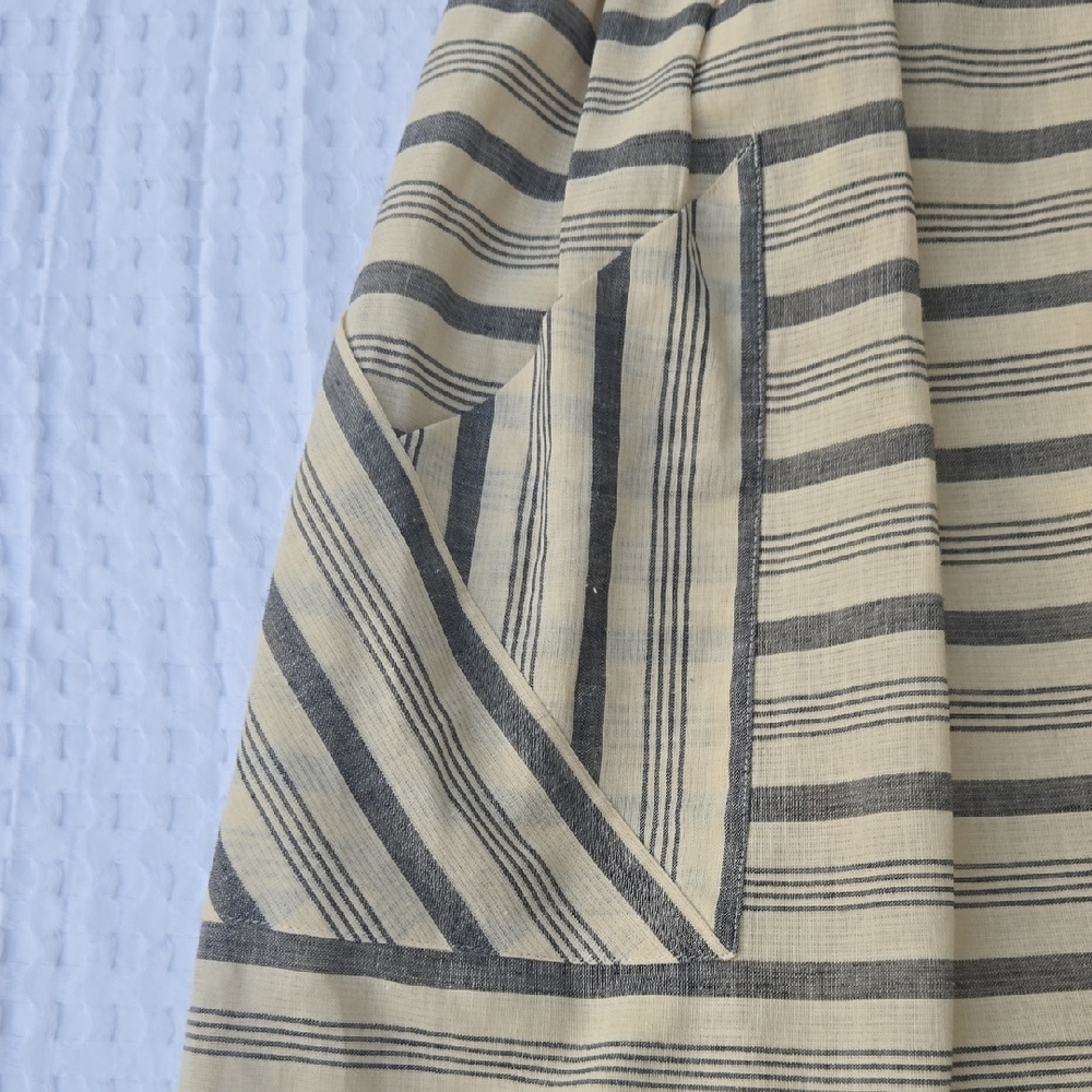 Maeve Striped Spaghetti-strapless Mini Dress - Picture 5 of 16